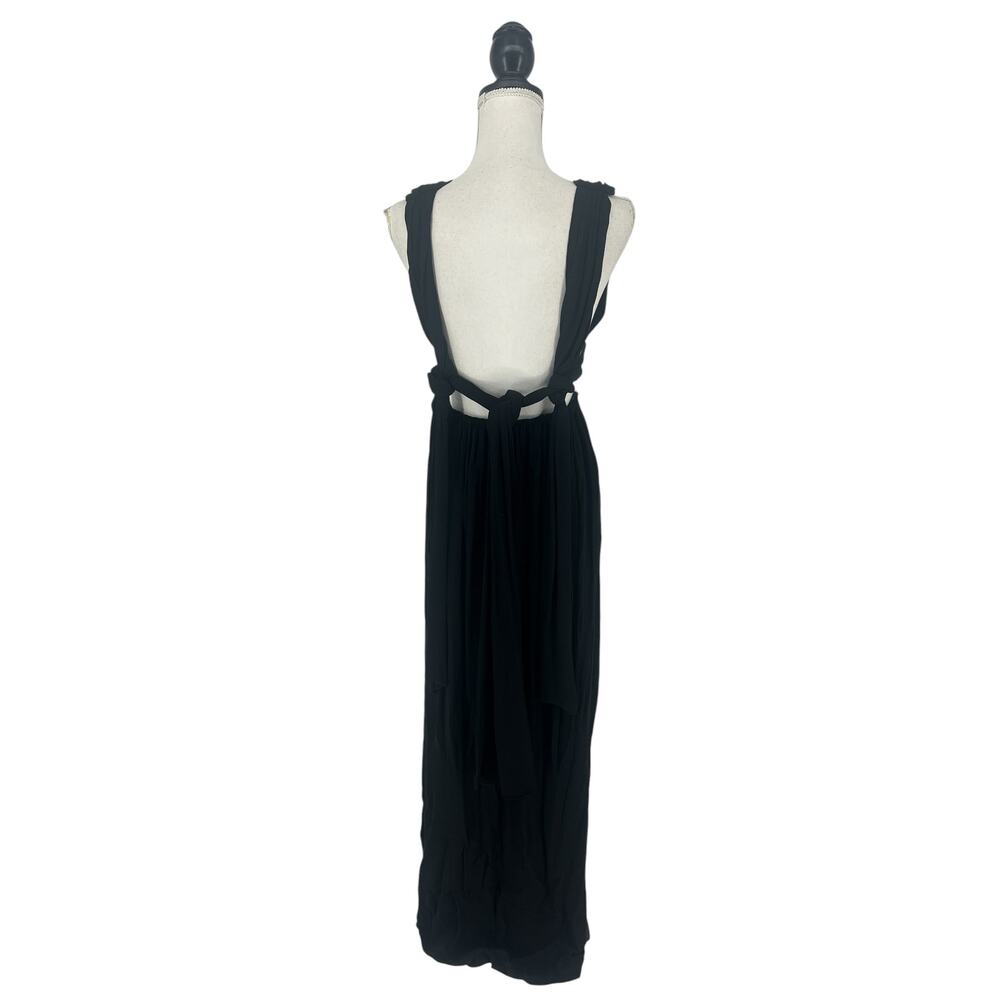 Just Bee Queen Sara Cutout Bamboo Cotton Maxi Dress Gauze S - Picture 13 of 15